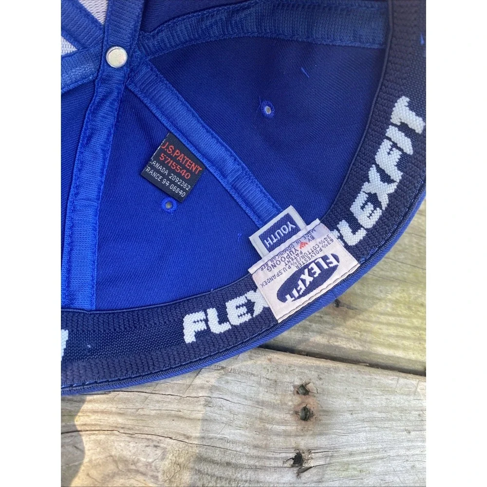 HOGS RULE! Cows Drool Flexfit‎ Youth Hat Cap Blue